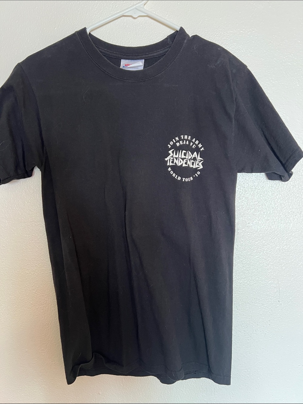 Suicidal Tendencies 2010 world tour shirt